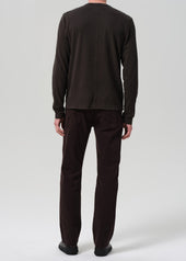 Elijah Straight Cashmere Touch Twill in Toast