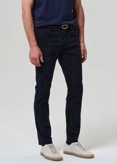 Elijah Straight Cashmere Touch Twill in Navy