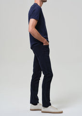 Elijah Straight Cashmere Touch Twill in Navy