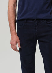 Elijah Straight Cashmere Touch Twill in Navy