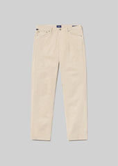 Elijah Straight Cashmere Touch Twill in Wheat