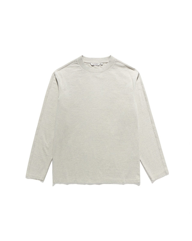 EA BASIC L.S T-SHIRTS / OATMEAL