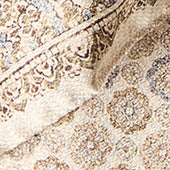Pochette in seta fantasia cashmere grigio
