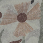 Sciarpa Fantasia Botanica Avorio