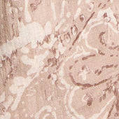 Sciarpa fantasia astratta taupe chiaro