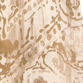 Sciarpa fantasia astratta beige chiaro