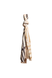 Sciarpa in cotone beige