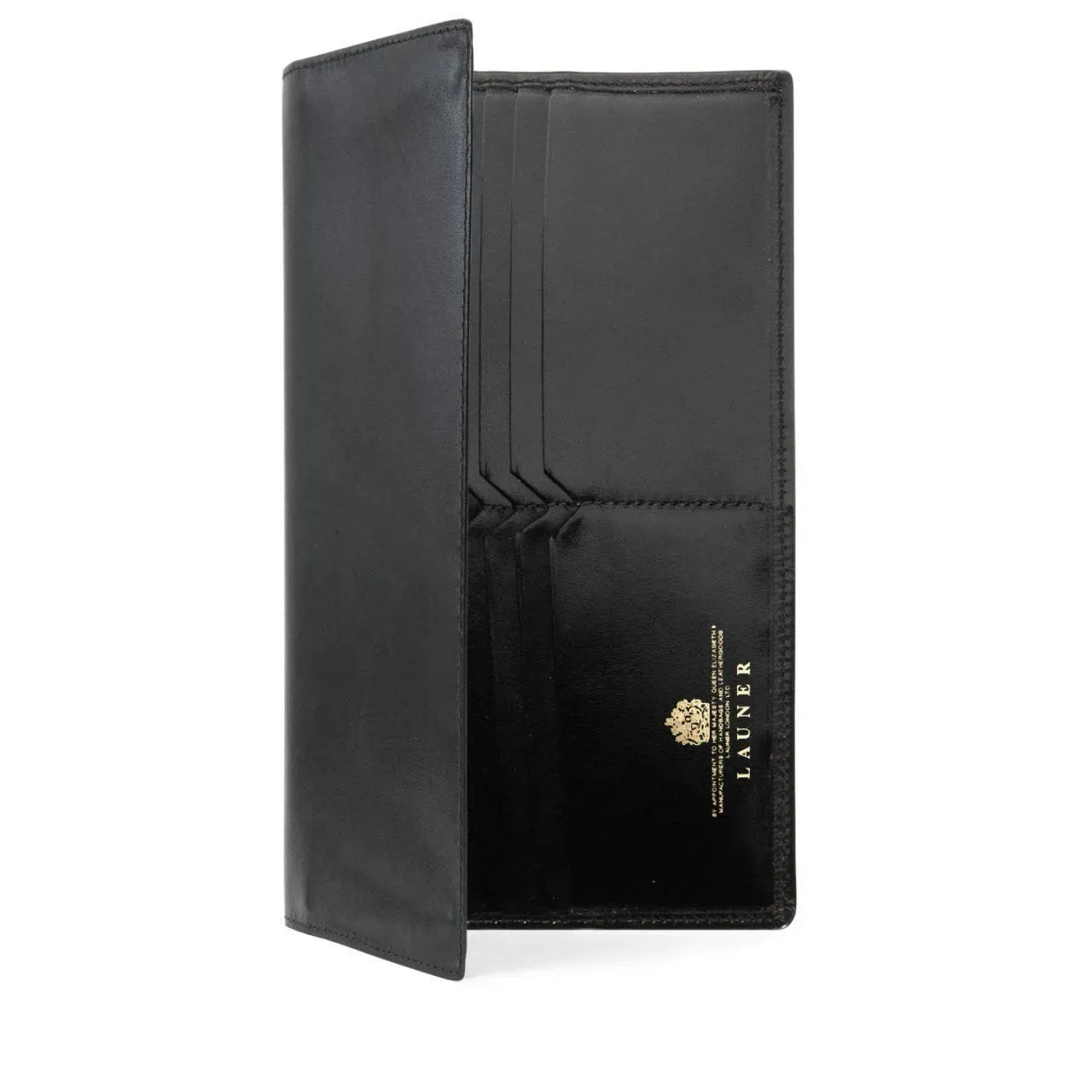 Breast pocket credit card and note wallet – Ebony Black