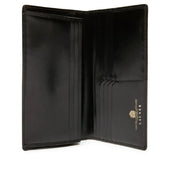 Breast pocket credit card and note wallet – Ebony Black