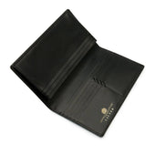 Breast pocket credit card and note wallet – Ebony Black