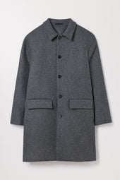Melange Wool Coat Recycled Wool Outerwear Asket