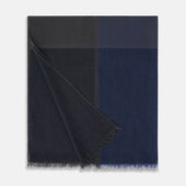 And Navy Cashmere Scarf