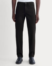 The Organic Cotton Straight-Leg Jean | Black