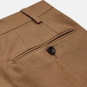 Wool Pleated Jasper Trouser