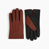Ebony Cashmere Lined Hairsheep Leather Touchscreen Gloves