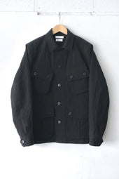 Fujito Jungle Fatigue Jacket Navy Stripe Black Directors Web Shop Powered By Base