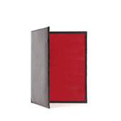 Passport holder – Ebony Black / Scarlet