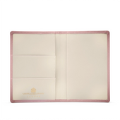Passport holder – Dusky Rose / Bone White