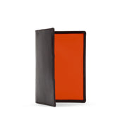 Passport holder – Cuban Brown / Tangerine