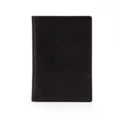 Hatherton Passport holder – Caviar Black / Scarlet