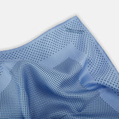 Pale Dot Silk Pocket Square
