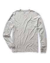 The Cotton Hemp Long Sleeve Tee In Heather Grey