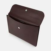 Leather Snap Fasten Pouch