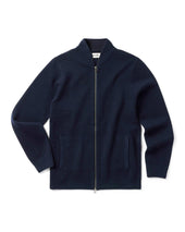 The Portola Bomber In Midnight Merino