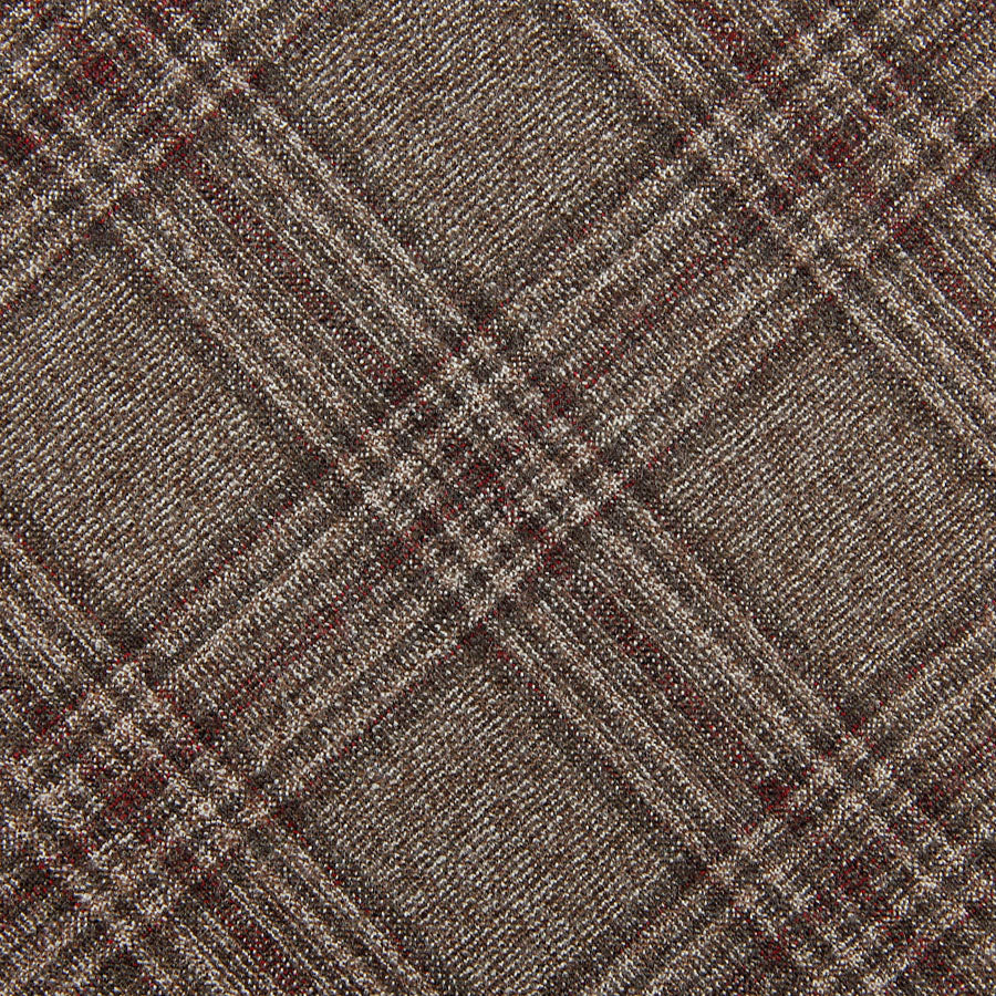 Checked Bespoke Wool Tie
