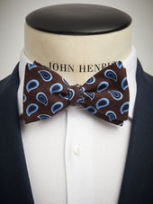 Bow Tie Wool Paisley