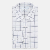 Grey Grid Check Mayfair Shirt