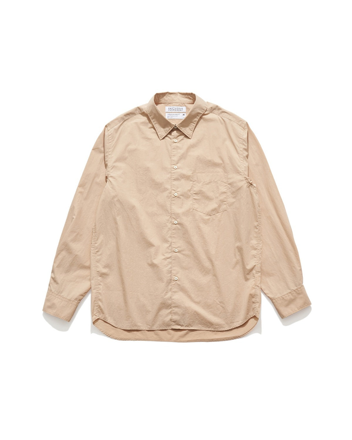 B.D COMFORTABLE SHIRT / APRICOT