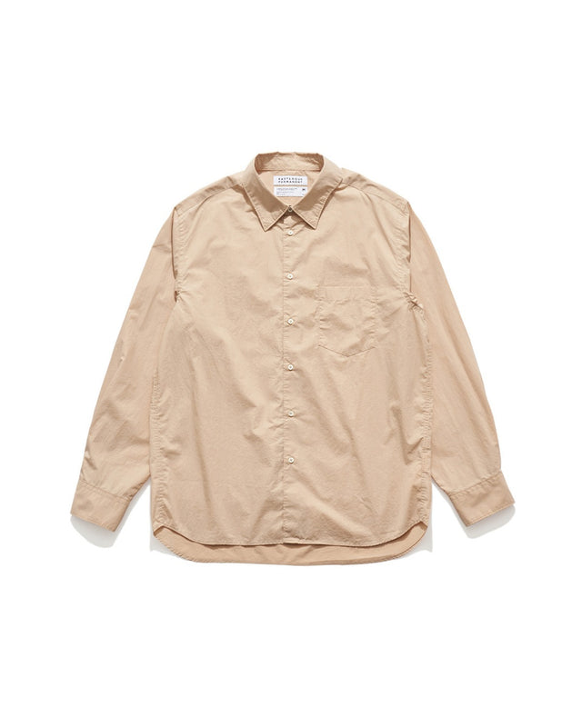 B.D COMFORTABLE SHIRT / APRICOT