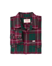 Lightweight Alaskan Guide Shirt - Green / Burgundy / Multi Plaid