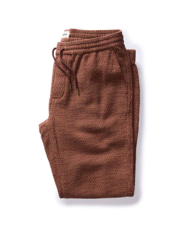 The Apres Pant In Cherry Sashiko