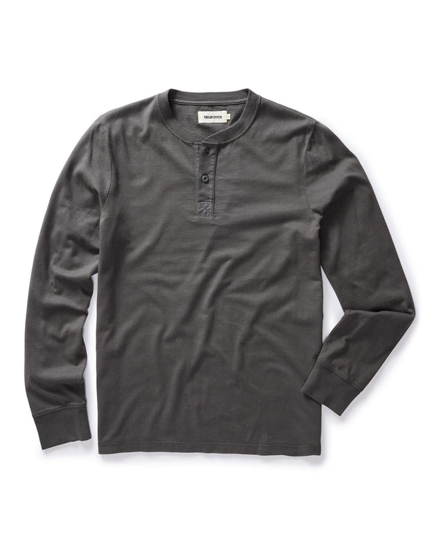 The Organic Cotton Henley In Faded