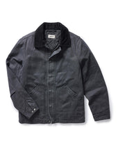 The Workhorse Jacket In Coal Chipped Canvas