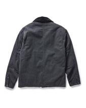 The Workhorse Jacket In Coal Chipped Canvas
