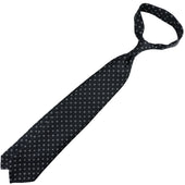 Floral Printed Silk Tie Hand Rolled