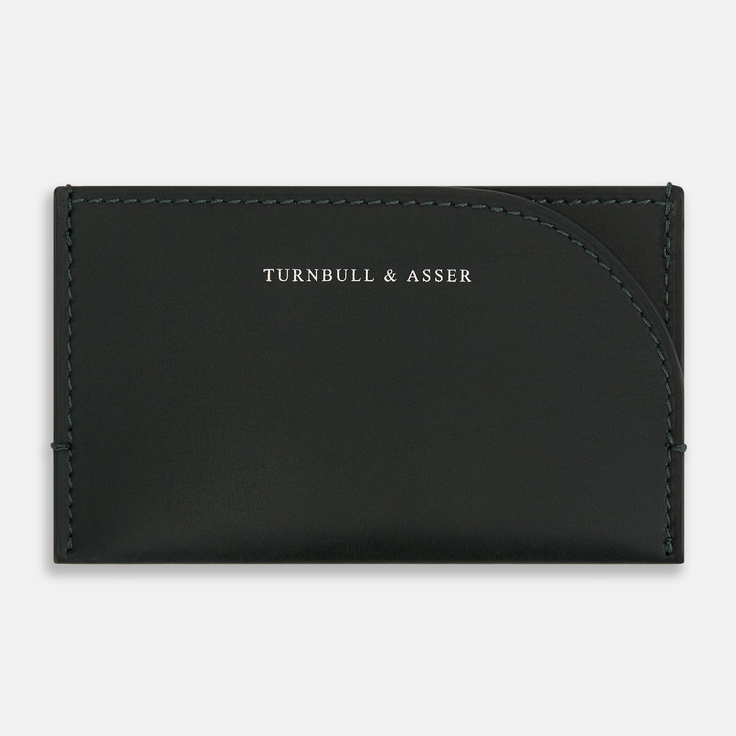 Green Slim Rounded Card Case