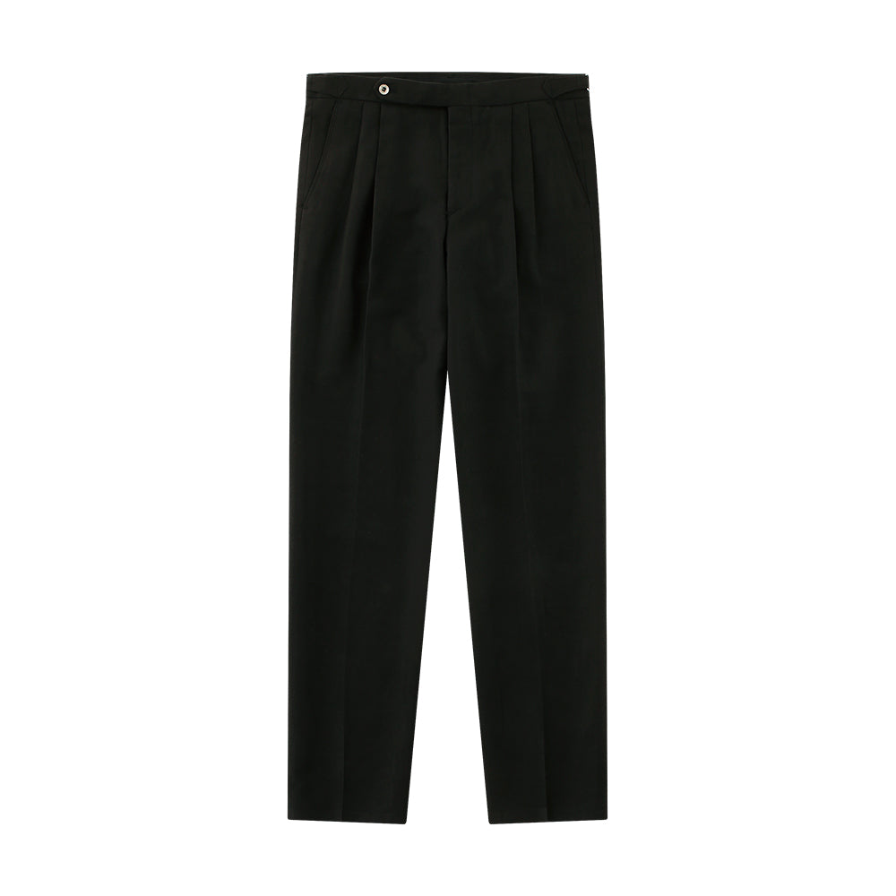 Essential Linen 2pleats Easy Chino