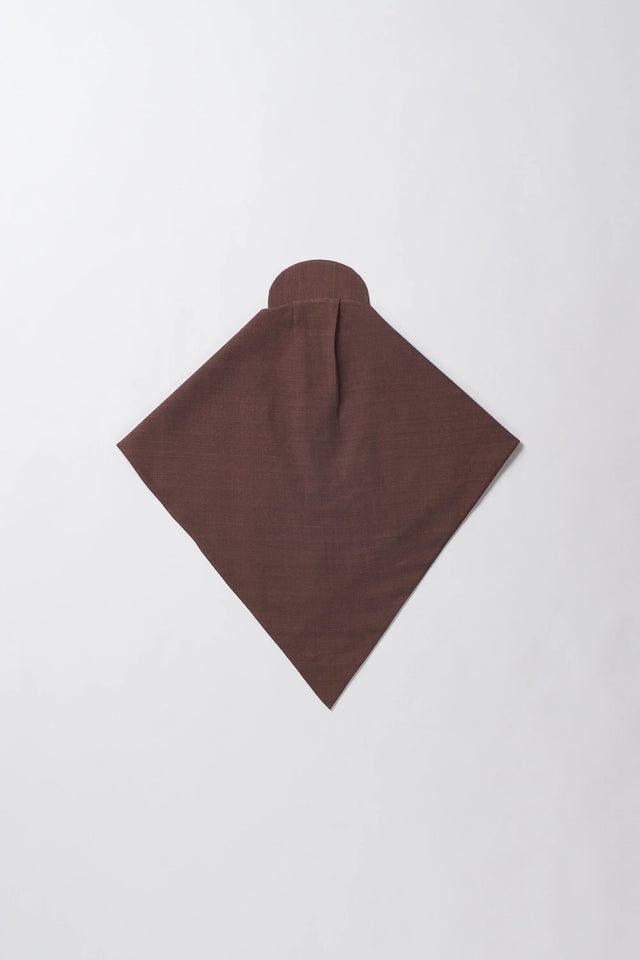 Burnt Umber Zukin Head Accessory