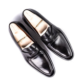 Penny Loafer With Prolonged Hand Stitched Norwegian Apron