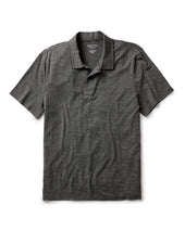 The Merino Polo In Heather Army