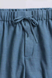 Ash Shorts With Drawstring