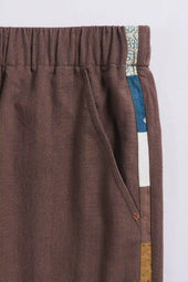 Burnt Umber Shorts With Drawstring