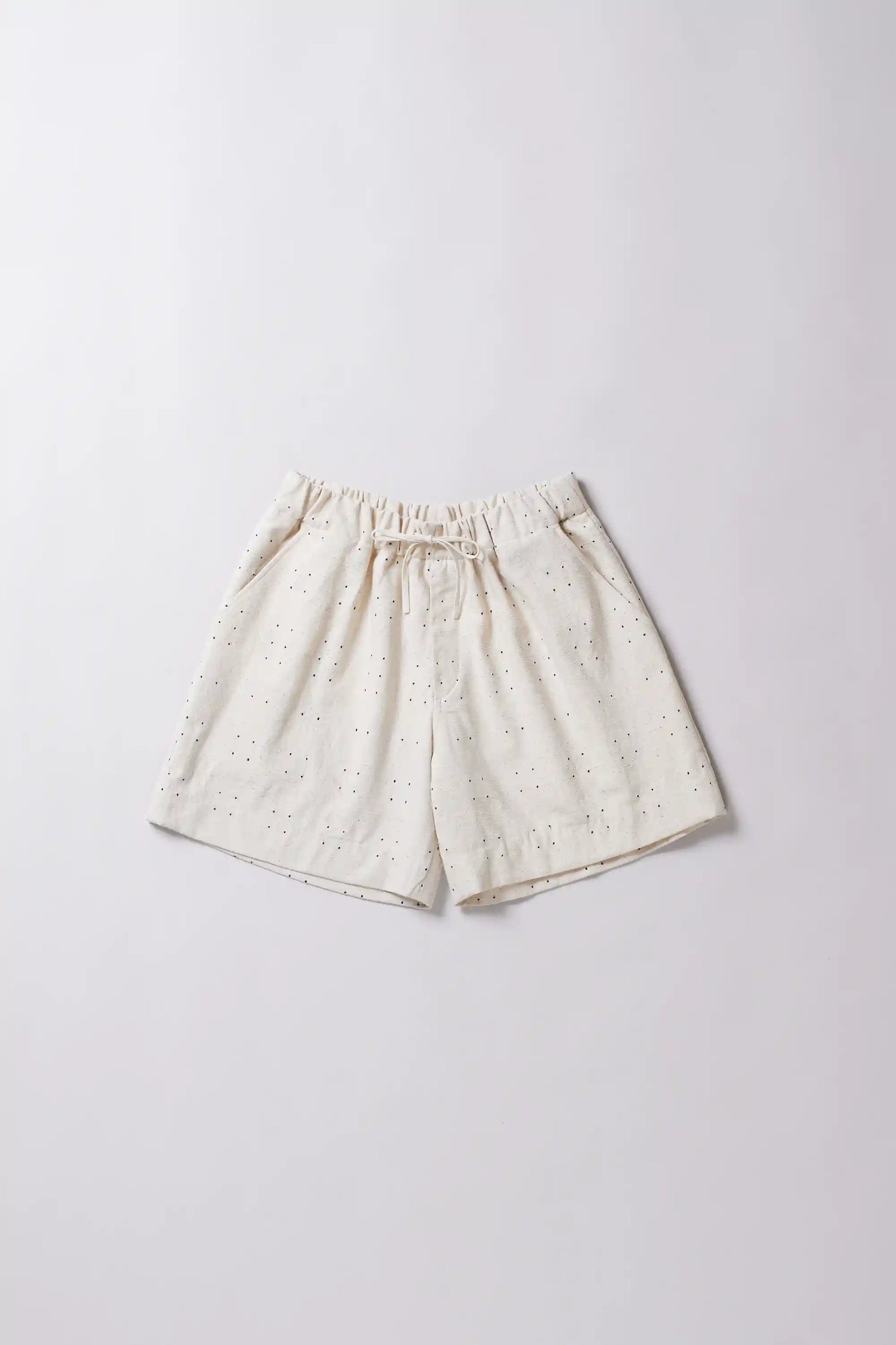 Ecru Nvopt Shorts With Drawstring