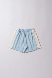 Sky Shorts With Drawstring