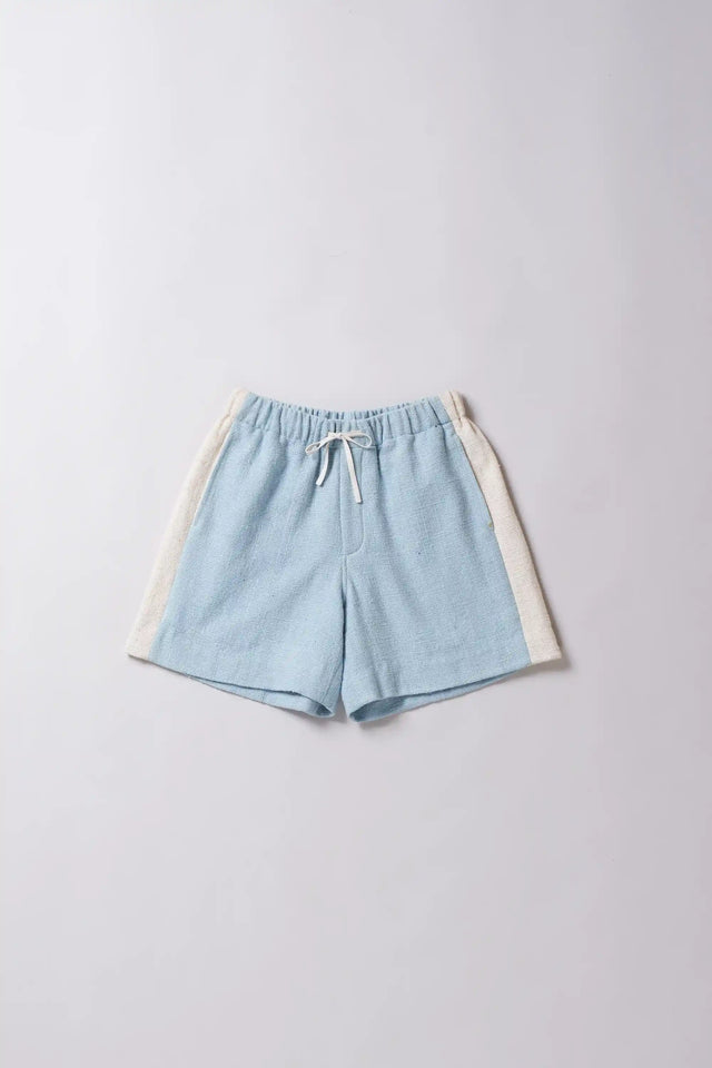 Sky Shorts With Drawstring