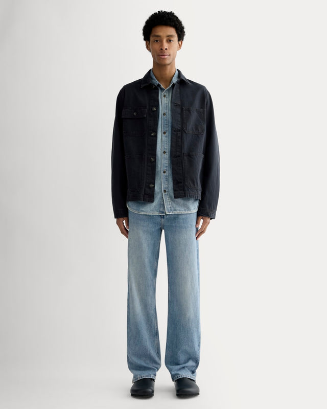 The '90s Loose Straight Jean | Light Indigo